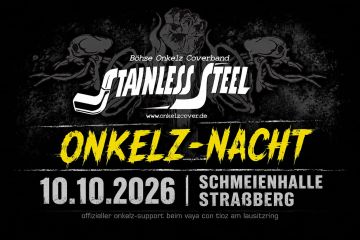 Tickets für STAINLESS STEEL- ONKELZ NACHT am 10.10.2026 - Karten kaufen